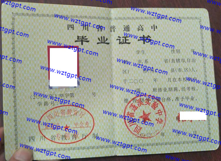 四川省蓬溪实验中学<a href='http://wztgpt.com/' target='_blank'><u>高中毕业证样本</u></a>