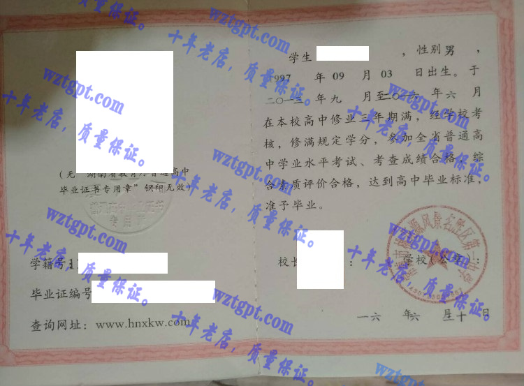 常德市桃花源风景名胜区第一中学<a href='http://wztgpt.com/' target='_blank'><u>毕业证样本</u></a>
