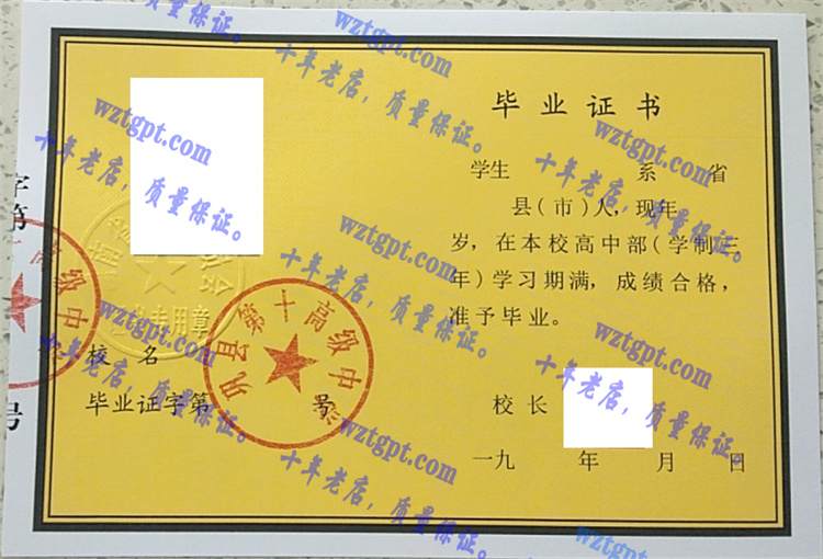 巩县第十高级中学<a href='http://wztgpt.com/' target='_blank'><u>毕业证样本</u></a>
